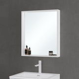 glasvilla Armadietto a Specchio con Luce Specchio con Pensile per Bagno con Luce LED Mobiletto da Bagno con Ante a Specchio Spiegelschrank-01