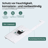 glasvilla Porte-Papier Toilette en Acier Inoxydable Porte-Rouleau de Papier Toilette Lino-01