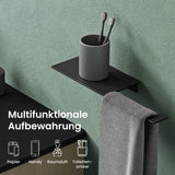 glasvilla Porte-Papier Toilette en Acier Inoxydable Porte-Rouleau de Papier Toilette Lino-01