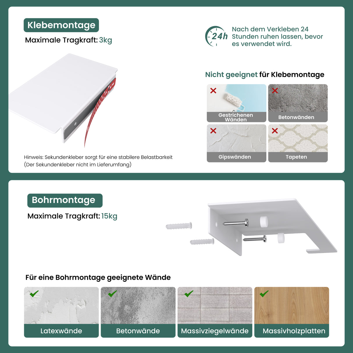 glasvilla Porte-Papier Toilette en Acier Inoxydable Porte-Rouleau de Papier Toilette Lino-01