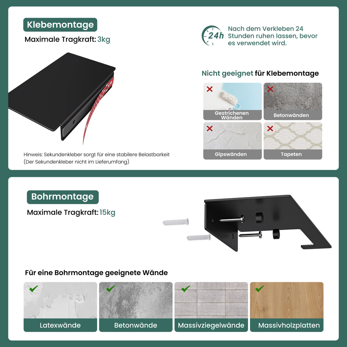 glasvilla Porte-Papier Toilette en Acier Inoxydable Porte-Rouleau de Papier Toilette Lino-01