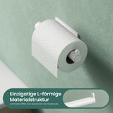 glasvilla Porte-Papier Toilette en Acier Inoxydable Porte-Rouleau de Papier Toilette Lino-02+03+04