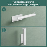 glasvilla Porte-Papier Toilette en Acier Inoxydable Porte-Rouleau de Papier Toilette Lino-02+03+04