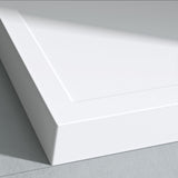 Receveur de douche antidérapant Glasvilla en acrylique carré de haute qualité Lucia