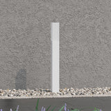 glasvilla Außenleuchte IP65 Wegeleuchte Außen | Pollerleuchte für Garten, 3000K Stehlampe Gartenlampe | Außenlampe Standleuchte 3W Deus Lumina