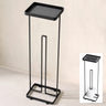 Glasvilla Design Portarrollos de Pie con Estante Reglo-04 – Soporte Elegante con Almacenamiento para 3–5 Rollos