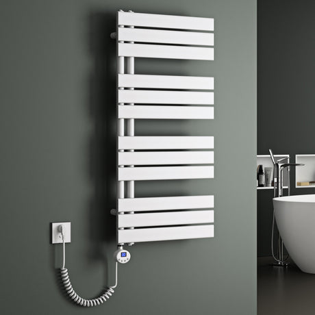 glasvilla Badheizkörper Elektrisch Seitenanschluss Handtuchheizkörper Handtuchhalter Handtuchwärmer Badheizung FN mit Heizstab 02
