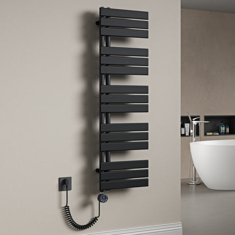 glasvilla Badheizkörper Elektrisch Seitenanschluss Handtuchheizkörper Handtuchhalter Handtuchwärmer Badheizung FN mit Heizstab 02