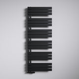 glasvilla Badheizkörper Badheizung Handtuchheizkörper Flach Seitenanschluss Handtuchhalter Handtuchwärmer FN