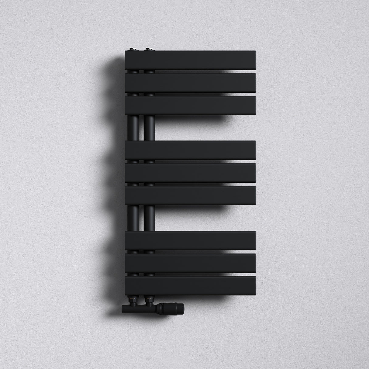 glasvilla Badheizkörper Badheizung Handtuchheizkörper Flach Seitenanschluss Handtuchhalter Handtuchwärmer FN