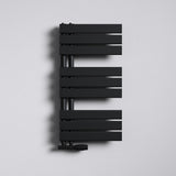 glasvilla Badheizkörper Badheizung Handtuchheizkörper Flach Seitenanschluss Handtuchhalter Handtuchwärmer FN