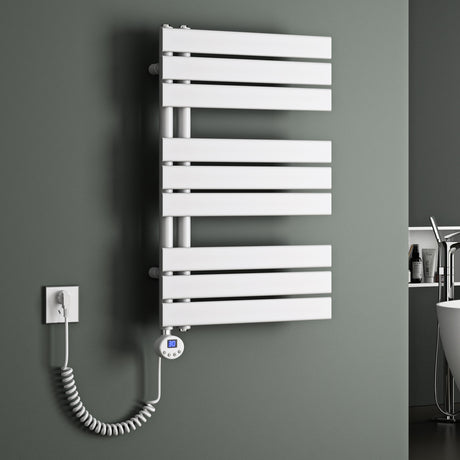 glasvilla Badheizkörper Elektrisch Seitenanschluss Handtuchheizkörper Handtuchhalter Handtuchwärmer Badheizung FN mit Heizstab 02