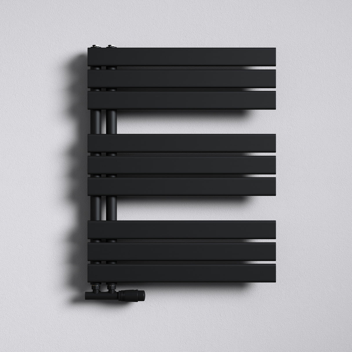 glasvilla Badheizkörper Badheizung Handtuchheizkörper Flach Seitenanschluss Handtuchhalter Handtuchwärmer FN