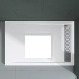 glasvilla Duschwanne Duschtasse aus hochwertigem Acryl Rechteckig Quadratisch Xetro04