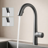 Grifo de Cocina Glasvilla MS-8095  Latón Premium con Ducha Extraíble 360°