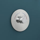 glasvilla Wassersparende Regendusche Wellness-Duschsystem Duschkopf Ø40cm Duschset mit Handbrause & Einhebelmischer Duschsystem3