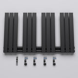 glasvilla Badheizkörper Badheizung Handtuchheizkörper Flach Seitenanschluss Handtuchhalter Handtuchwärmer FN