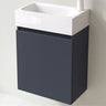 glasvilla Ensemble de Meubles de Salle de Bain avec Lavabo Blanc et Meuble Sous-Vasque LTH 46x26x63 cm Pisa02