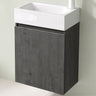 glasvilla Ensemble de Meubles de Salle de Bain avec Lavabo Blanc et Meuble Sous-Vasque LTH 46x26x63 cm Pisa02