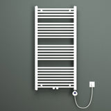 glasvilla Élément Chauffant avec Thermostat Électrique avec Écran LCD Cartouche Chauffante en Acier Inoxydable Élément Chauffant pour Radiateurs Sèche-Serviettes de Salle de Bain