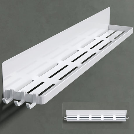 glasvilla Duschablage ohne Bohren, Duschregal magnetisch, selbstklebende Badezimmerablage zur Wandmontage  Reglo-01