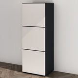 glasvilla Meuble à Chaussures Coffre à Chaussures avec 3 Compartiments LTH 45x36x120 cm Meuble à Chaussures 02