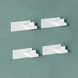 glasvilla Patères Porte-Manteau Mural Crochets Muraux en Acier Inoxydable à Manteaux Stalo-06+Stalo-07