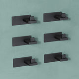 glasvilla Patères Porte-Manteau Mural Crochets Muraux en Acier Inoxydable à Manteaux Stalo-06+Stalo-07