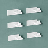 glasvilla Patères Porte-Manteau Mural Crochets Muraux en Acier Inoxydable à Manteaux Stalo-06+Stalo-07