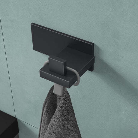 glasvilla Patères Porte-Manteau Mural Crochets Muraux en Acier Inoxydable à Manteaux Stalo-06+Stalo-07