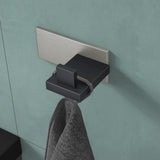 glasvilla Patères Porte-Manteau Mural Crochets Muraux en Acier Inoxydable à Manteaux Stalo-06+Stalo-07