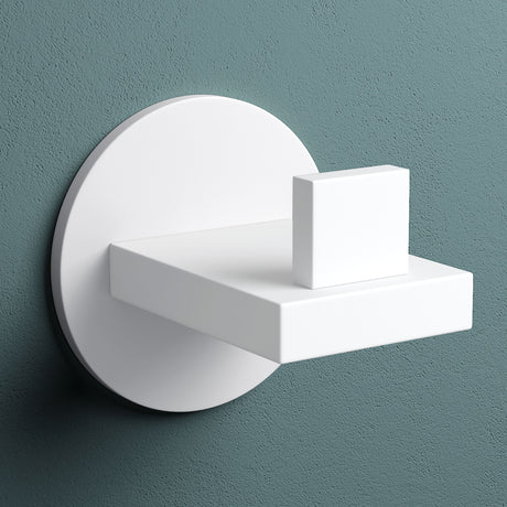 Glasvilla Design – Ganchos de pared de acero inoxidable Stalo-08 / Stalo-09 con montaje adhesivo o atornillado