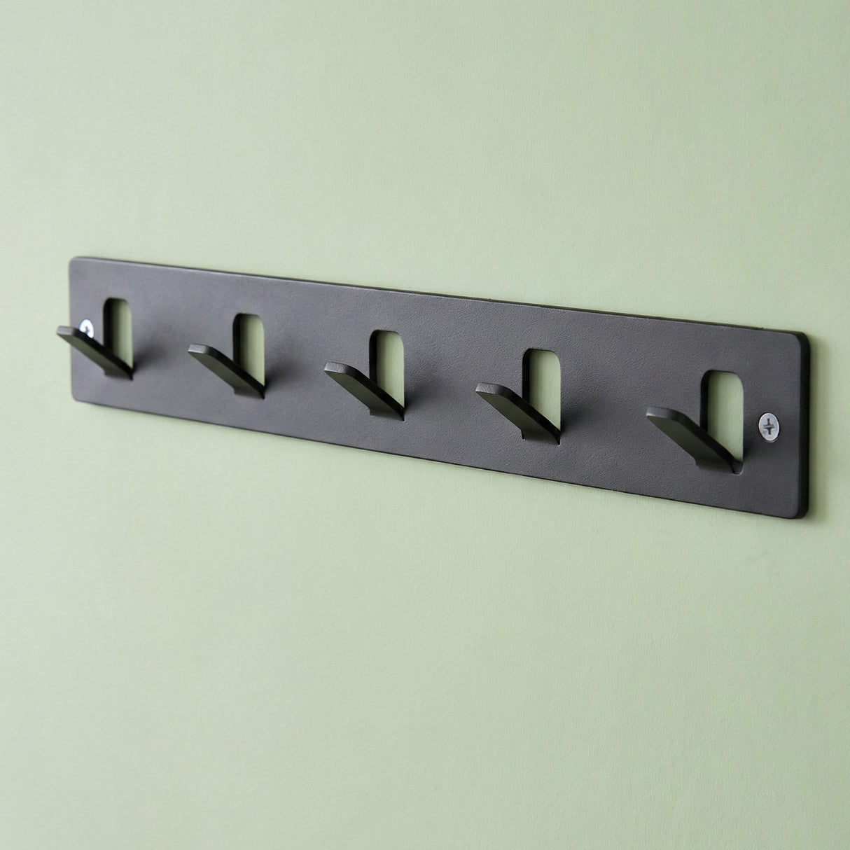 glasvilla Appendiabiti da Parete con 5 Ganci, Attaccapanni da Muro in Metallo, Strato Antiruggine, Ganci Appendiabiti per Camera da Letto, Ingresso, Cucina, Bagno, Stalo-14