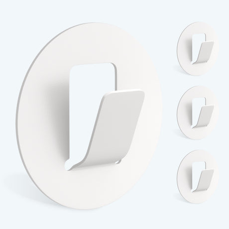 glasvilla Ganci da Parete in Lega di Alluminio, Attaccapanni da Muro 4pcs per Camera da Letto, Ingresso, Cucina, Stalo-16