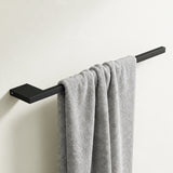 glasvilla Handtuchhalter aus Edelstahl, Handtuchstange  38cm | Hantuchhalterung Wandmontage für Bad & Küche, Badetuchhalter Einarmig Tavrin-05