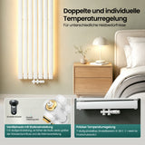Glasvilla Design – Válvula termostática para radiador con regulador de temperatura (6°–28°C)