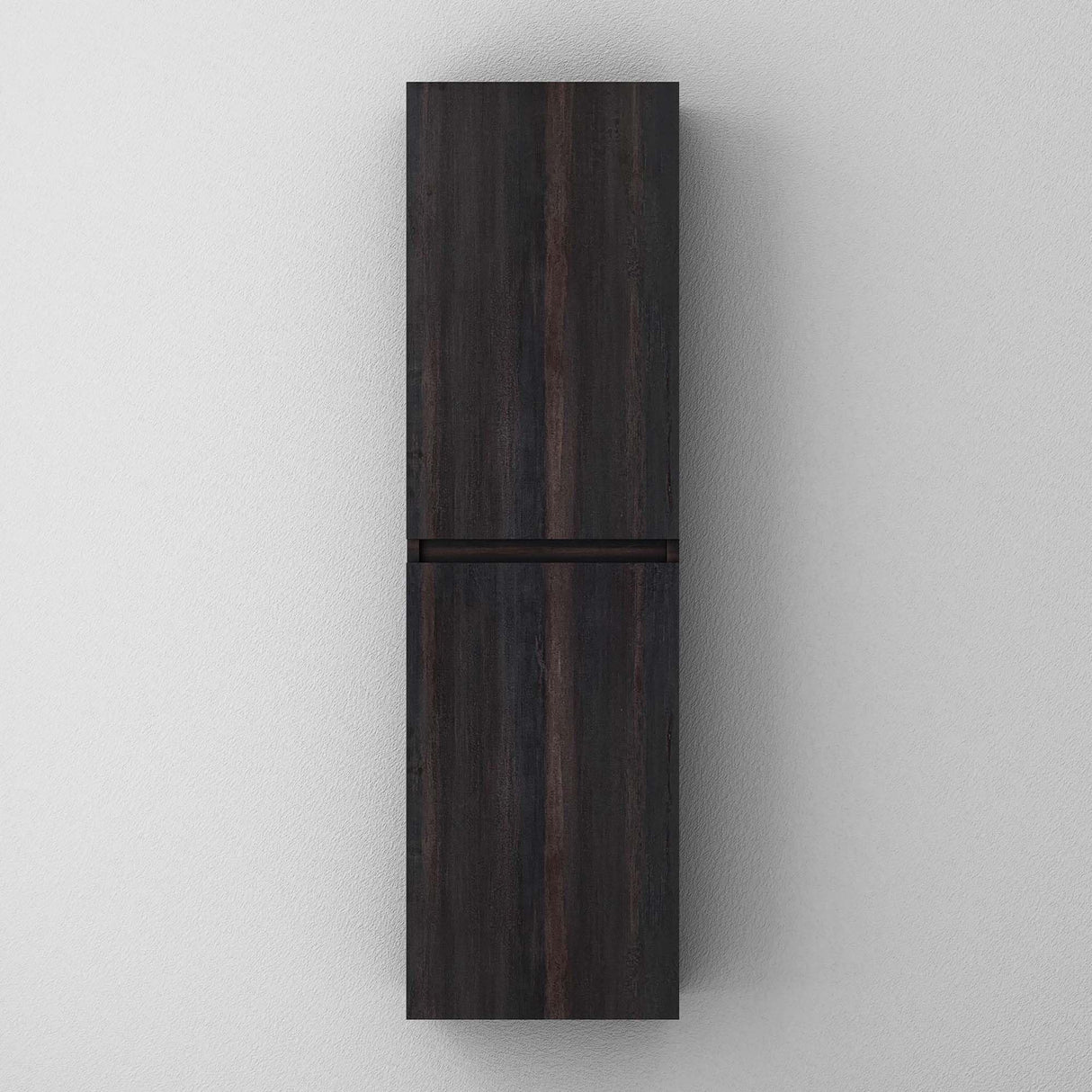 glasvilla Armoire Latérale de Salle de Bain avec 2 Portes et 4 Compartiments Étagère de Salle de Bain Armoire Polyvalente Armoire de Salle de Bain LTH 35x20x120 cm Verona