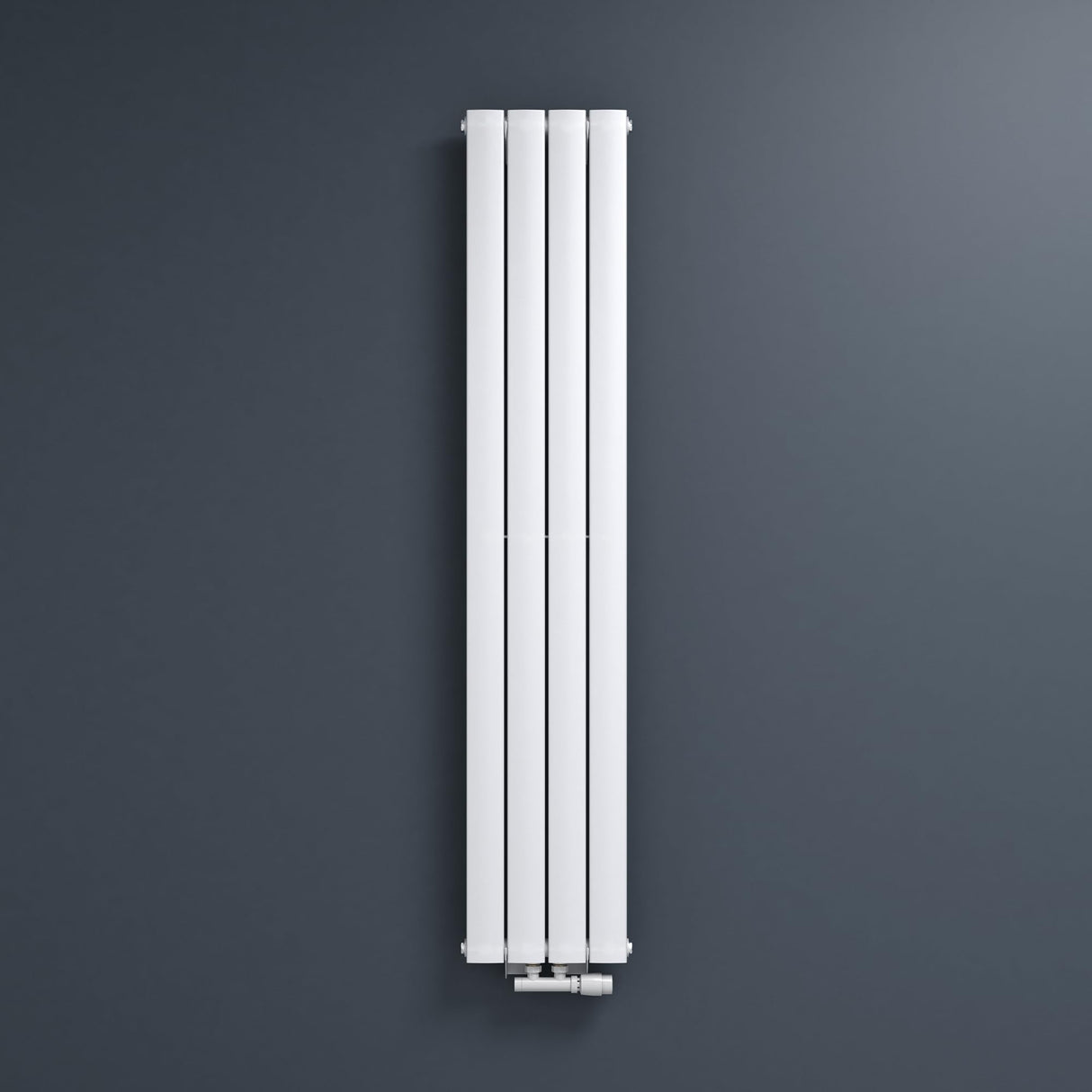 glasvilla Radiateur de Salle de Bain à Raccordement Central Plat et à Raccordement Latéral Radiateur à Panneau Chauffage de Salle de Bain Monocouche en Acier FV