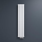 glasvilla Radiateur de Salle de Bain à Raccordement Central Plat et à Raccordement Latéral Radiateur à Panneau Chauffage de Salle de Bain Monocouche en Acier FV