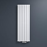 glasvilla Radiateur de Salle de Bain à Raccordement Central Plat et à Raccordement Latéral Radiateur à Panneau Chauffage de Salle de Bain Monocouche en Acier FV