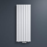 glasvilla Radiateur de Salle de Bain à Raccordement Central Plat et à Raccordement Latéral Radiateur à Panneau Chauffage de Salle de Bain Monocouche en Acier FV