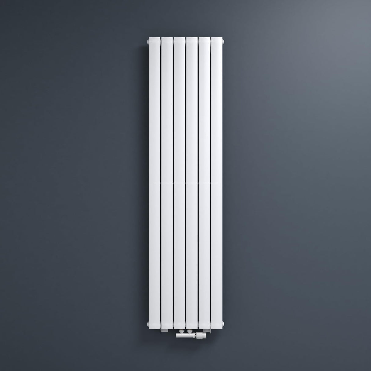 glasvilla Radiateur de Salle de Bain à Raccordement Central Plat et à Raccordement Latéral Radiateur à Panneau Chauffage de Salle de Bain Monocouche en Acier FV