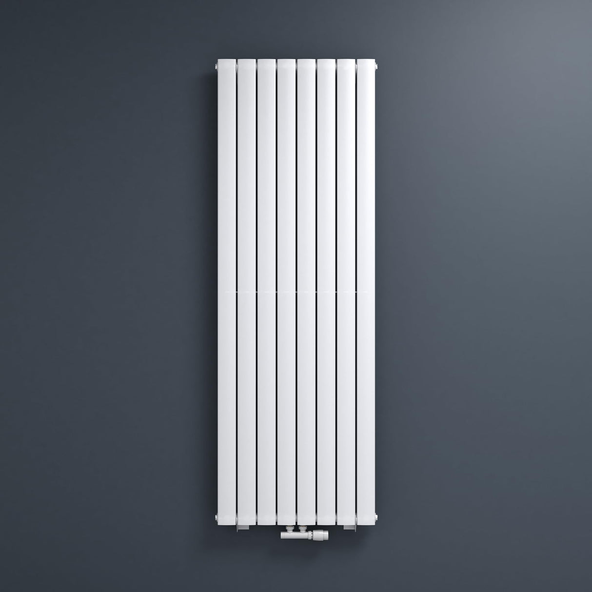 glasvilla Radiateur de Salle de Bain à Raccordement Central Plat et à Raccordement Latéral Radiateur à Panneau Chauffage de Salle de Bain Monocouche en Acier FV