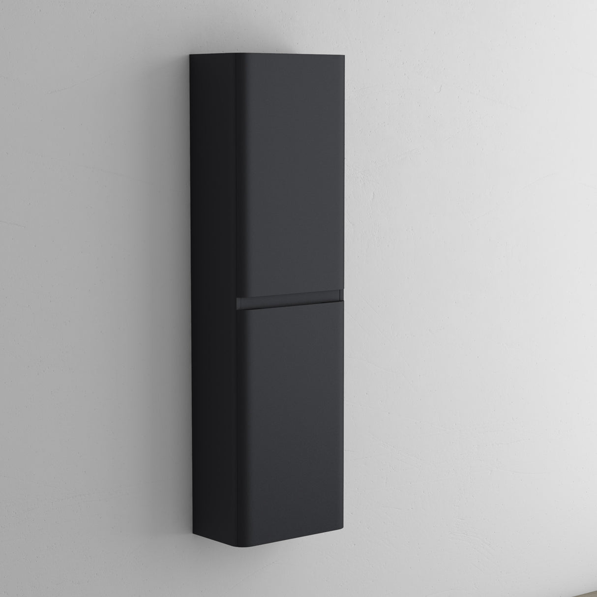 glasvilla Seitenschrank Badezimmerschrank mit 2 Türen und 4 Fächern BxT: 35x20 cm Hochschrank Badregal Allzweckschrank Lucca