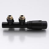 glasvilla Robinet de Radiateur avec Régulateur et Réglage de la Température de 6° à 28° Robinet Thermostatique