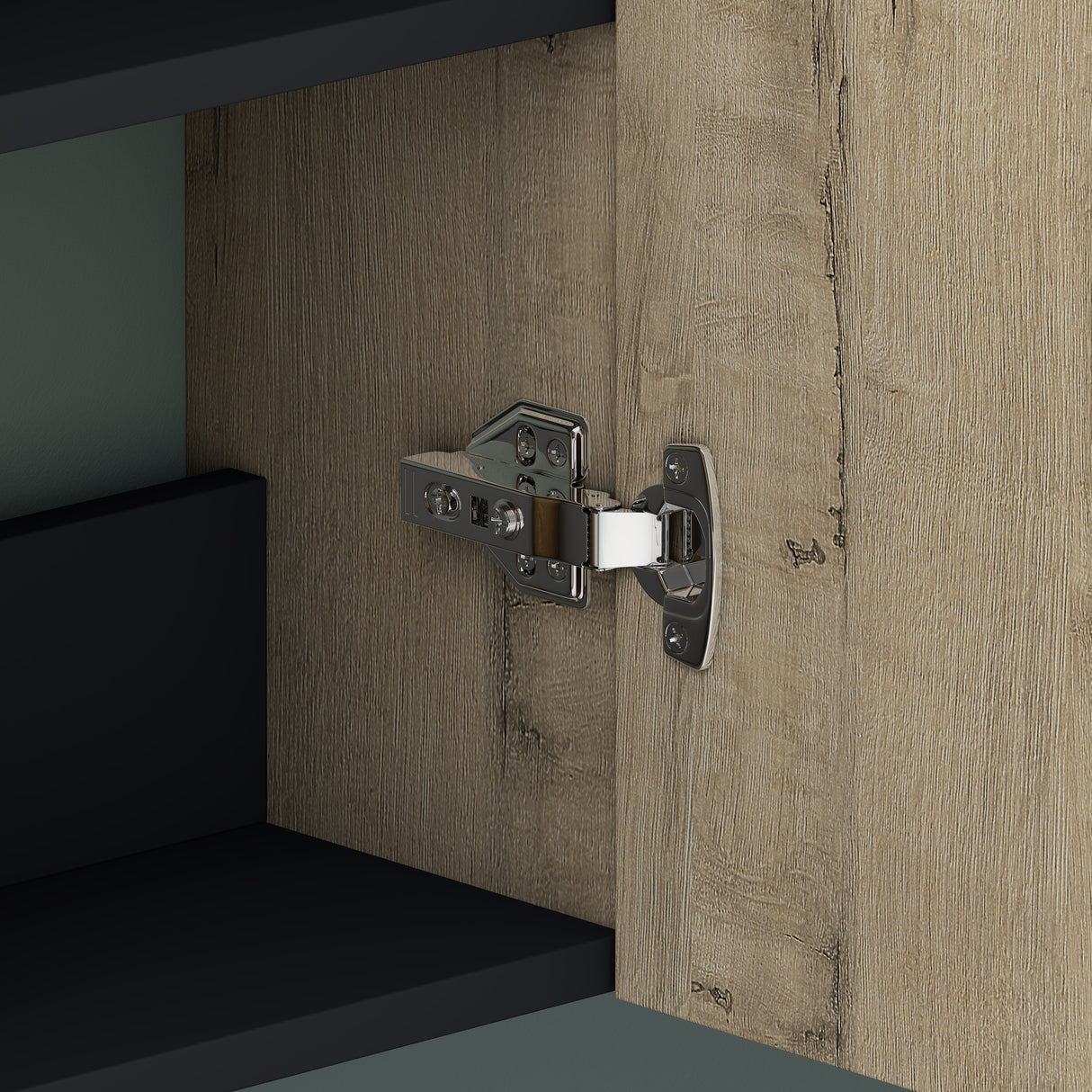 glasvilla Seitenschrank Badezimmerschrank mit 2 Türen und 4 Fächern Badregal Allzweckschrank Badschrank BTH: 35x20x120 cm Verona