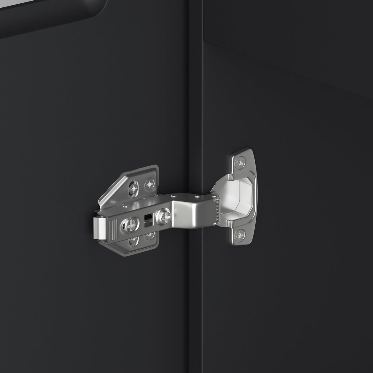 glasvilla Seitenschrank Badezimmerschrank mit 2 Türen und 4 Fächern BxT: 35x20 cm Hochschrank Badregal Allzweckschrank Lucca