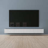 Glasvilla Design – Mueble TV suspendido con cierre suave y tirador oculto (Fernsehschrank02)