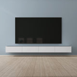 glasvilla Table TV Meuble TV Poignée Dissimulée avec Fermeture en Douceur Meuble Mural Bas pour Salon Fernsehschrank02