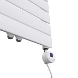 glasvilla Élément Chauffant avec Thermostat Électrique avec Écran LCD Cartouche Chauffante en Acier Inoxydable Élément Chauffant pour Radiateurs Sèche-Serviettes de Salle de Bain